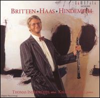 Thomas Indermuhle Plays Britten, Haas, Hindemith von Thomas Indermuhle