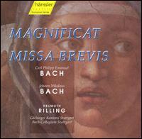 C.P.E. Bach: Magnificat; J.N. Bach: Missa Brevis von Helmuth Rilling