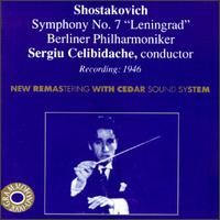 Shostakovich: Symphony No.7 "Leningrad" von Sergiu Celibidache