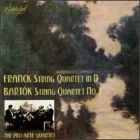 Pro Arte Quartet Play Franck & Bartok von Various Artists