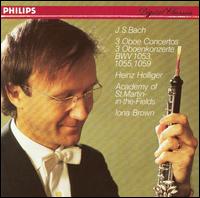 Bach: 3 Oboe Concertos von Heinz Holliger