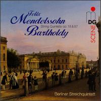 Mendelssohn-Bartholdy: String Quintets von Felix Mendelssohn