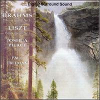 Brahms: Liszt Piano Concertos von Joshua Pierce