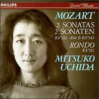 Mozart: 2 Sonatas von Mitsuko Uchida