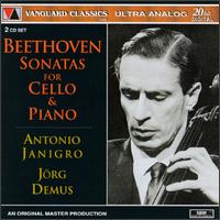 Beethoven: Cello and Piano, Nos.1-5 von Antonio Janigro