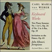 Weber: Piano Sonatas 1 & 2 von Various Artists