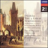 Dvorak: 3 Great Symphonies von Christoph von Dohnányi