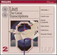 Liszt: The Great Transcriptions von Various Artists