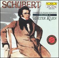 Schubert: Complete Piano Sonatas, Vol. 3 von Walter Klien