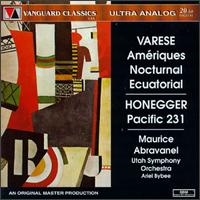 Varese/Honegger von Maurice de Abravanel