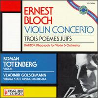 Bloch: Violin Concerto von Various Artists