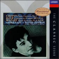 Chopin: Piano Concerto No. 2; Bach: Concerto in D minor; Mozart: Piano Concerto No. 6 von Vladimir Ashkenazy