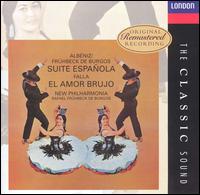 De Falla: El amor brujo; Granados: Intermezzo from Goyescas; Albéniz: Suite española von Rafael Frühbeck de Burgos