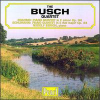 Brahms: Quintet in F/Schumann: Quintet in E von Various Artists