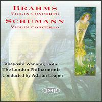Brahms: Concerto for Violin & Orchestra/Schumann: Concerto for Violin & Orchestra von Adrian Leaper