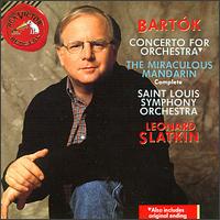 Bartók: The Miraculous Mandarin/Concerto For Orchestra von Leonard Slatkin