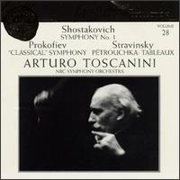 Arturo Toscanini Conducts Shostakovich, Prokofiev & Stravinsky von Arturo Toscanini
