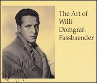 The Art of Willi Domgraf-Fassbaender von Willi Domgraf-Fassbaender