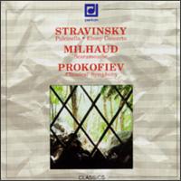 Stravinsky: Pulcinella/Ebony Concerto/Milhaud: Scaramouche/Prokofiev: Symphony No.1 in D major von Various Artists