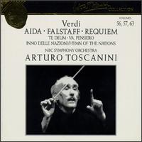 Giuseppe Verdi: Aida; Falstaff; Requiem von Arturo Toscanini