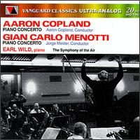 Copland: Piano Concerto And Orchestra/Menotti: Concerto In F For Piano And Orchestra von Various Artists
