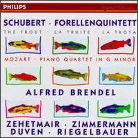 Schubert: Forellenquintett/Mozart: Piano Quartet In G Minor von Alfred Brendel
