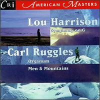 Harrison: Symphony  on G/Ruggles: Organum/Men & Mountains von Various Artists