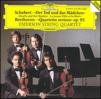 Schubert: Der Tod und das Mädchen; Beethoven: Quartetto serioso, Op. 95 von Emerson String Quartet