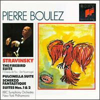 Stravinsky: Firebird Suite/Pulcinella Suite von Pierre Boulez