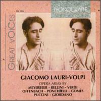 Opera Arias von Giacomo Lauri-Volpi