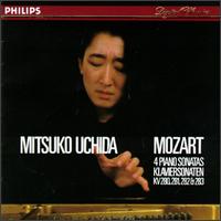 Mozart: Four Piano Sonatas von Mitsuko Uchida