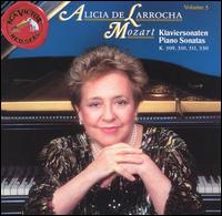 Mozart: Piano Sonatas von Alicia de Larrocha