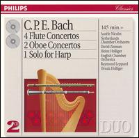 C.P.E. Bach: Flute Concertos; Oboe Concertos; Harp Solo von Various Artists