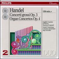 Handel: Concerti Grossi, Op. 3/Organ Concertos, Op. 4 von Various Artists