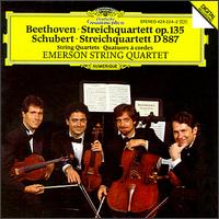 Schubert: Quartet in G, D.887/Beethoven: Quartet in F, Op.135 von Emerson String Quartet