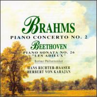 Brahms: Piano Concerto No.2/Beethoven: Piano Sonata No.26 von Herbert von Karajan