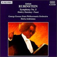 Rubinstein: Symphony No.5/Dmitry Donskoy/Faust von Various Artists