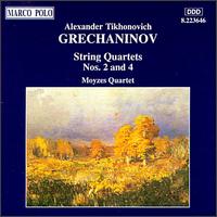 Grechaninov: String Quartet Nos.2 & 4 von Various Artists