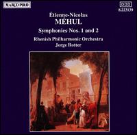 Mehul: Symphony Nos.1 & 2 von Jorge Rotter