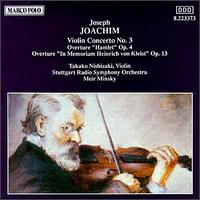 Joachim: Violin Concerto/Overture "Hamlet"/Overture "In Memoriam Heinrich Von Kleist" von Takako Nishizaki