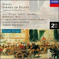 Handel: Israel in Egypt/Chandos Anthem No. 10 von Various Artists