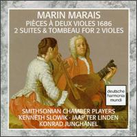 Marais: 2 Suites & Tombeau For 2 Violins von Jaap ter Linden