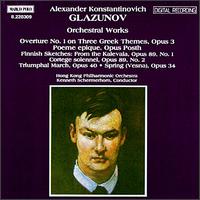 Glazunov: Orchestral Works von Various Artists