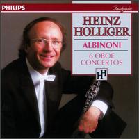 Albinoni: 6 Oboe Concertos von Heinz Holliger