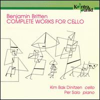 Britten: Complete Works for Cello von Kim Bak Dinitzen