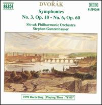 Dvorák: Symphonies Nos. 3 & 6 von Stephen Gunzenhauser