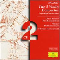 Mozart: The 5 Violin Concertos von Nikolaus Harnoncourt