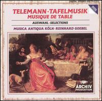 Telemann: Tafelmusik (Selections) von Musica Antiqua Köln