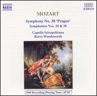 Mozart: Symphonies Nos. 38, 29 & 30 von Barry Wordsworth
