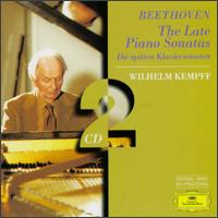 Beethoven: The Late Piano Sonatas von Wilhelm Kempff